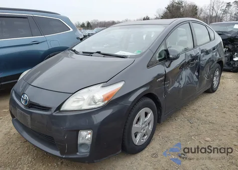 2011 Toyota Prius Two from USA, damaged, VIN JTDKN3DU8B0278883